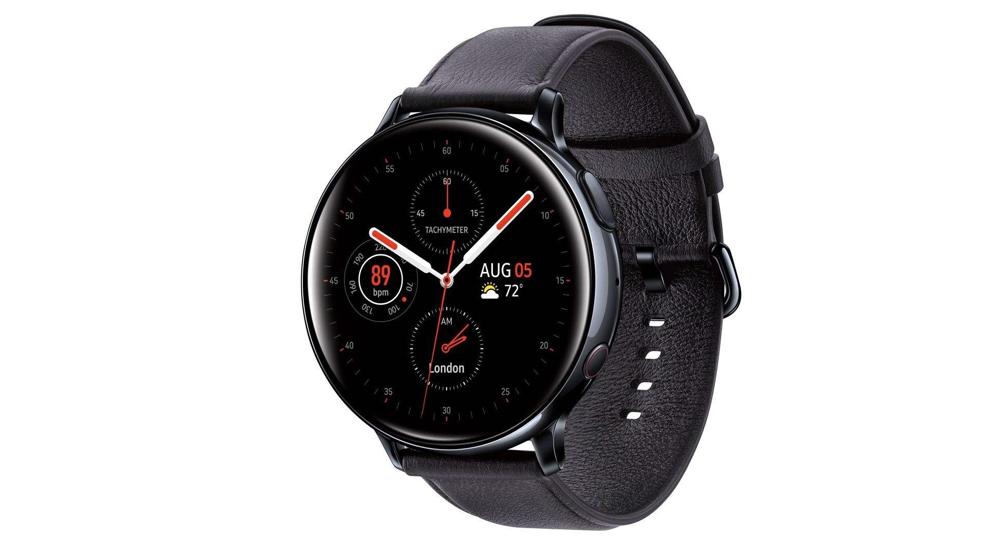 ساعت هوشمند سامسونگ- مدل Galaxy Watch Active2 44MM Leatherband Smart